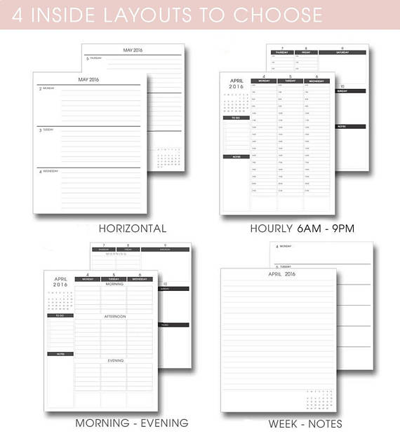 Przegląd plannerów na 2018 rok - Herbalicja #planner #planowanie