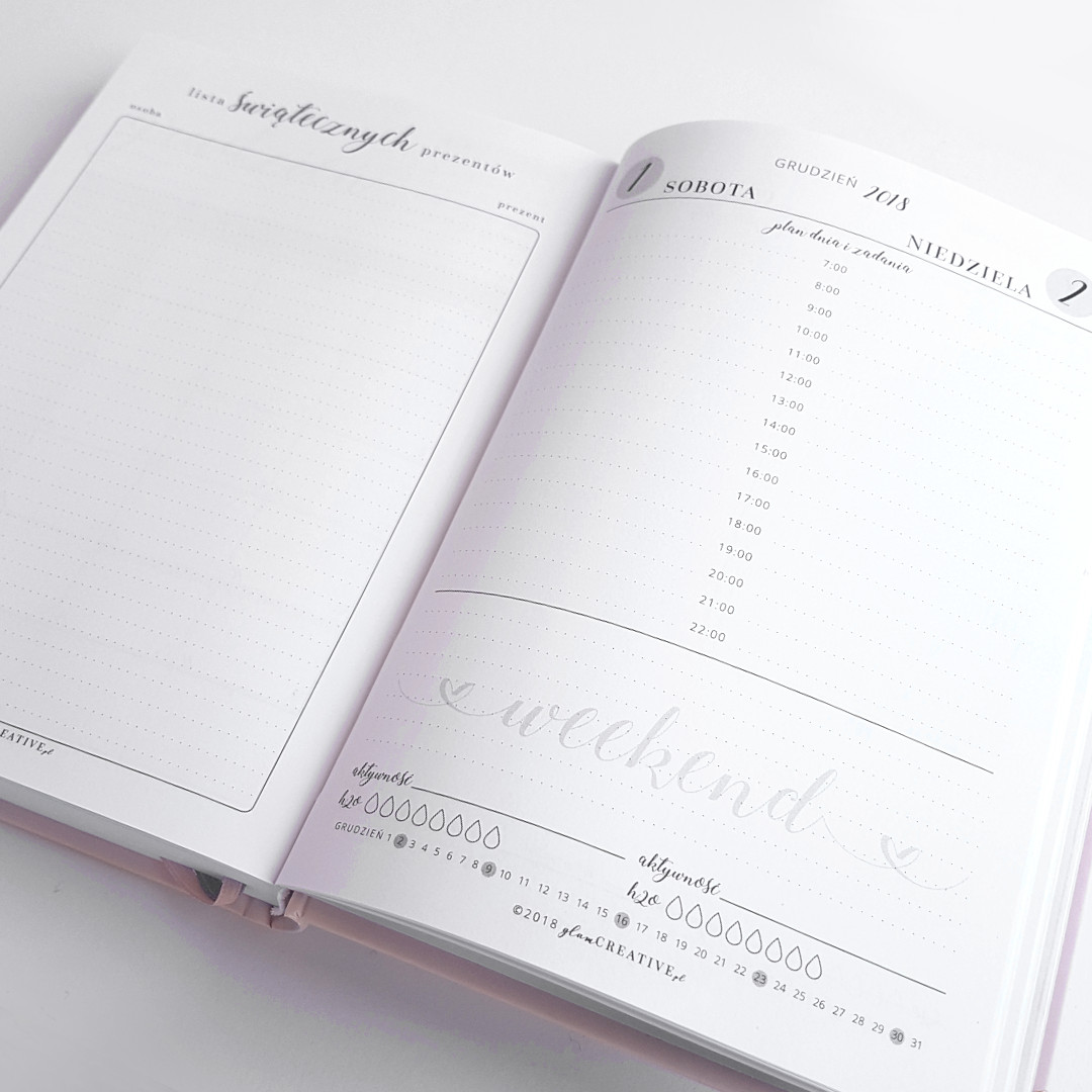 Planner 2018 - Przegląd plannerów na 2018 rok - Herbalicja #planner #planowanie